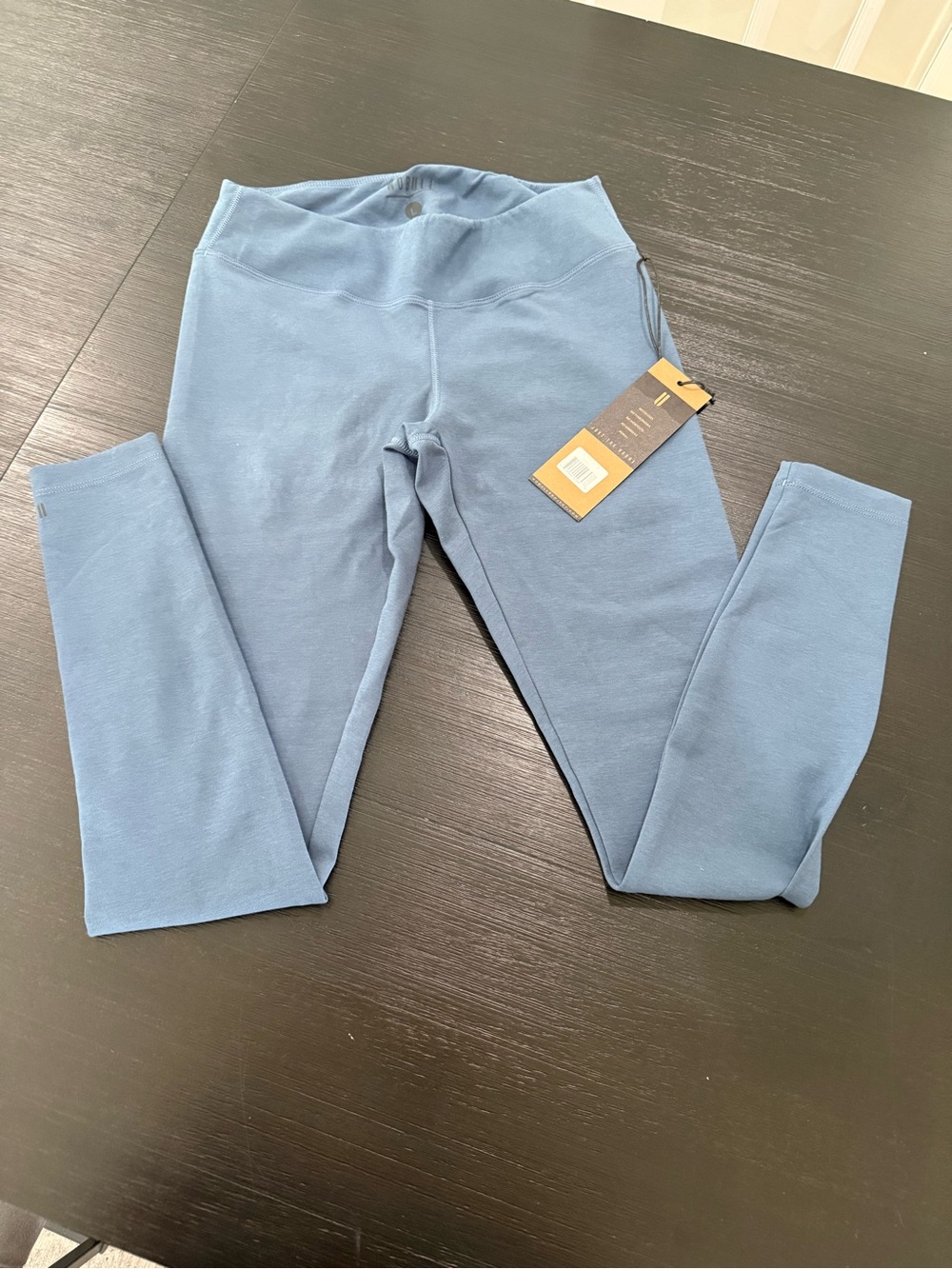 NoBull Grayish Blue Active Tights Leggings - Women’s Large